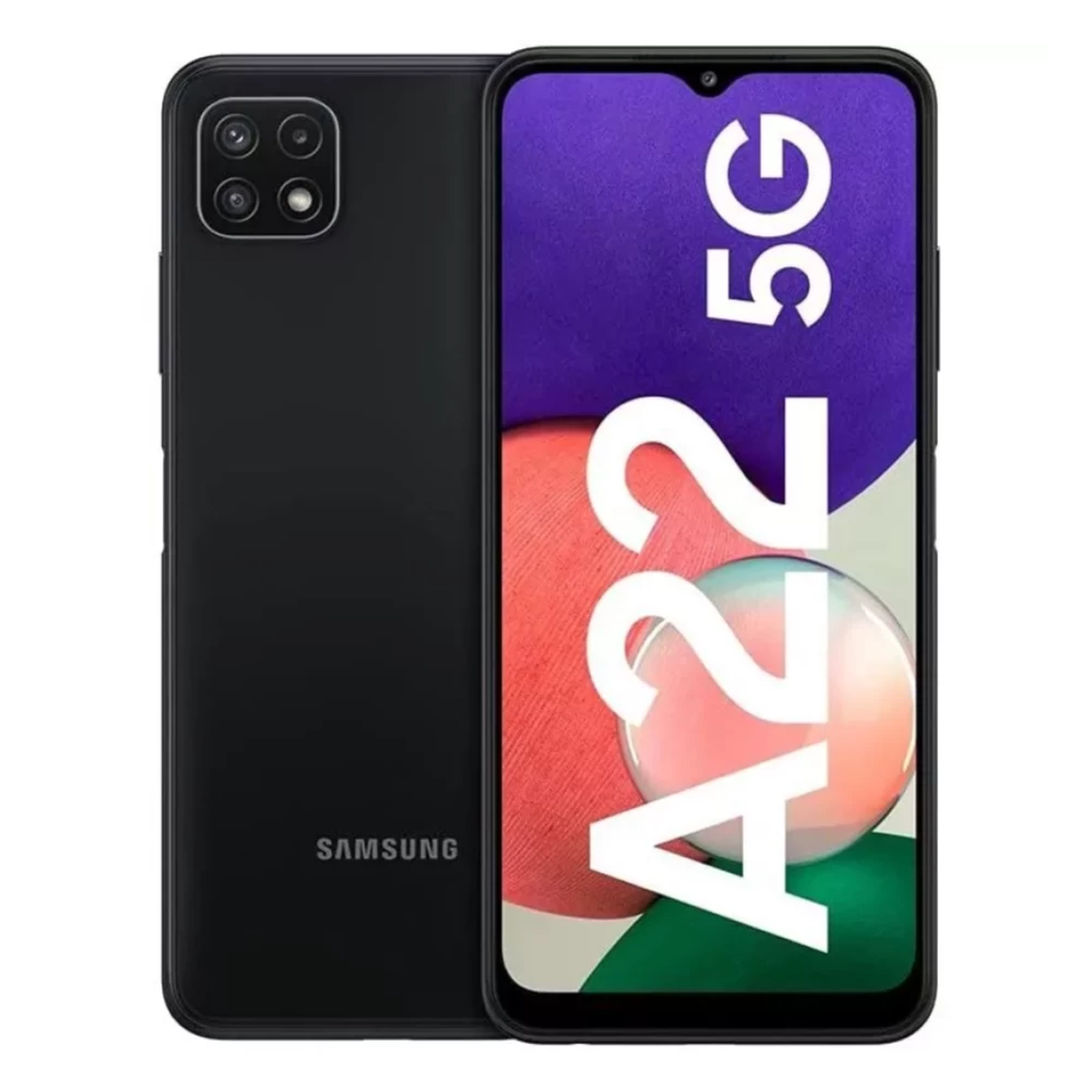 Išmanusis telefonas Samsung Galaxy A22 5G 64GB, pilka (Ekspozicinė prekė)