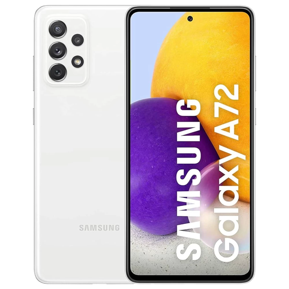 Išmanusis Telefonas Samsung Galaxy A72 128GB, Balta (Be Maitinimo Šaltinio) (Ekspozicinė prekė)