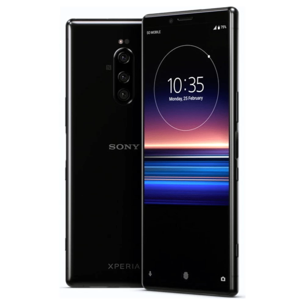 Išmanusis Telefonas Sony Xperia 1 128GB, Black (Be Maitinimo šaltinio) (Ekspozicinė prekė)