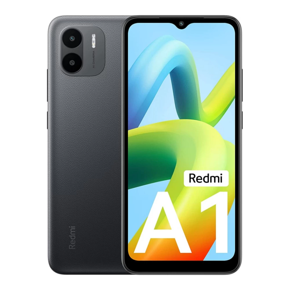 Išmanusis telefonas Xiaomi Redmi A1 2/32GB, Juoda (Ekspozicinė prekė)