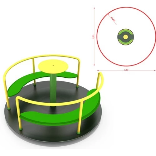 Karuselė modelis KM-0003QS