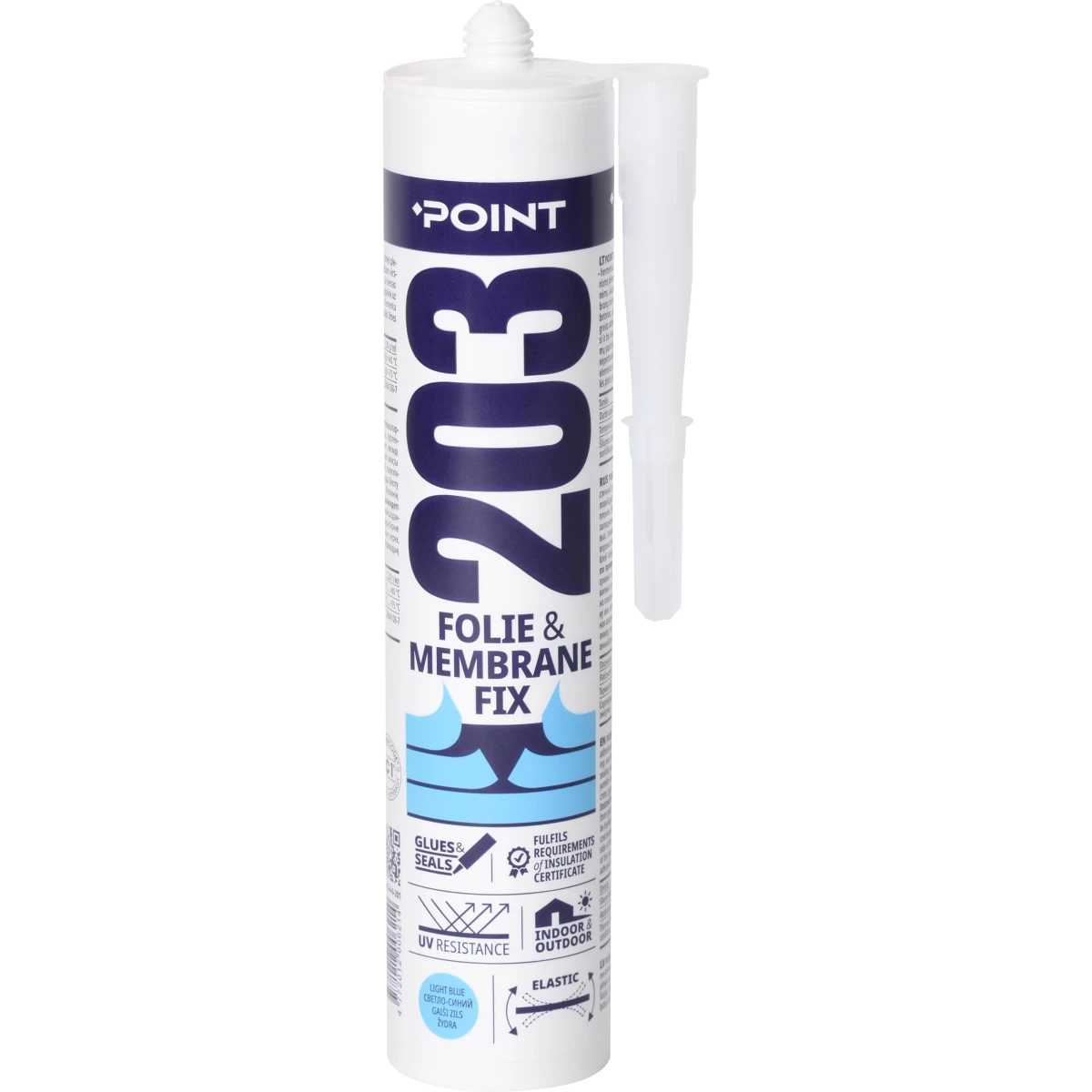 Klijai-hermetikas POINT 203 Folie &amp; Membrane Fix, 300ml