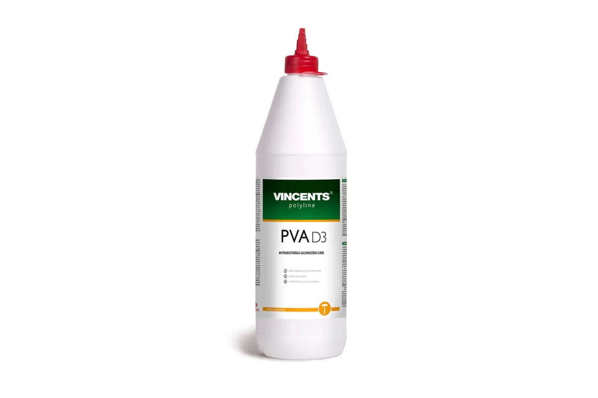 Klijai Vincents Polyline PVA D3 atsparūs drėgmei 0,5 kg