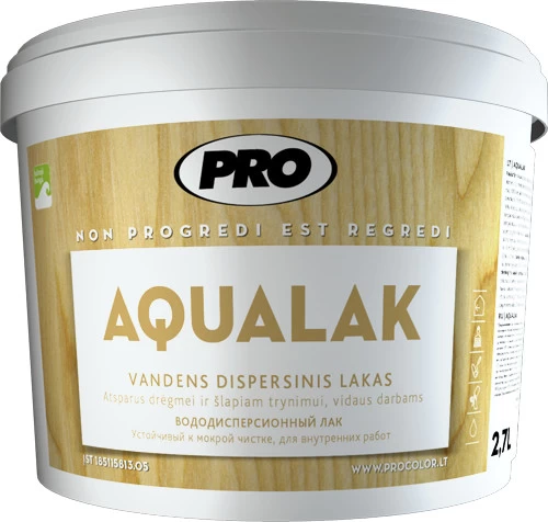 Lakas PRO Aqualak, 2,7l blizgus