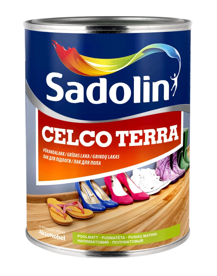 Lakas SADOLIN Celco Terra 90, 1l blizgus