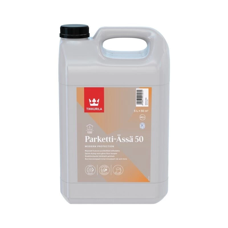 Lakas TIKKURILA Parketti-Assa 50, 5l pusiau blizgus