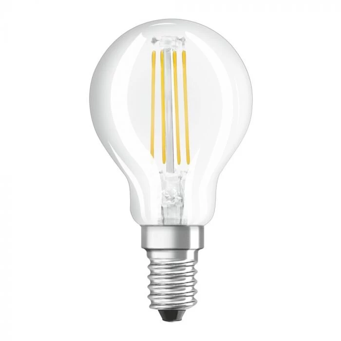 LED lemputė OSRAM Classic Ball Filament Clear E14, 4,5W