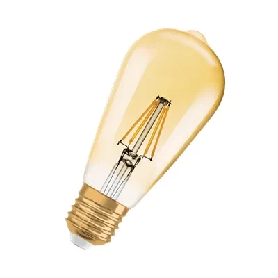 LED lemputė OSRAM Edison Vintage 1906 BX 10x E27, 6W