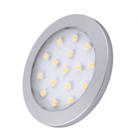 LED šviestuvėlis, baldinis, ORBIT, 1.5W, aliuminis, 3000K šiltai balta, su jungtimi L813