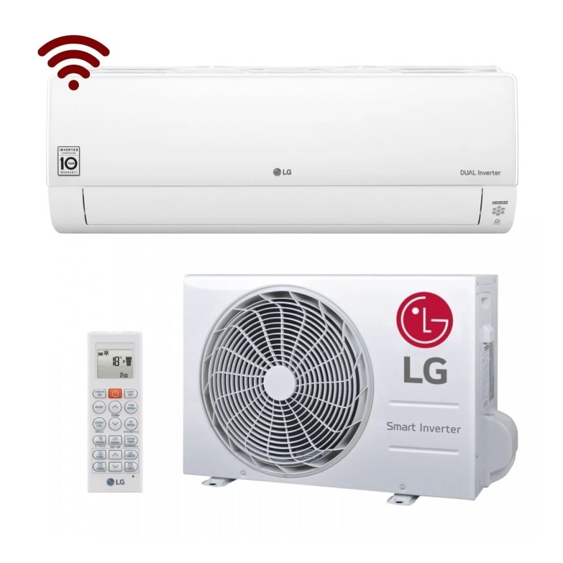 LG Deluxe DC18RK oro kondicionierius 5,0/5,8kW