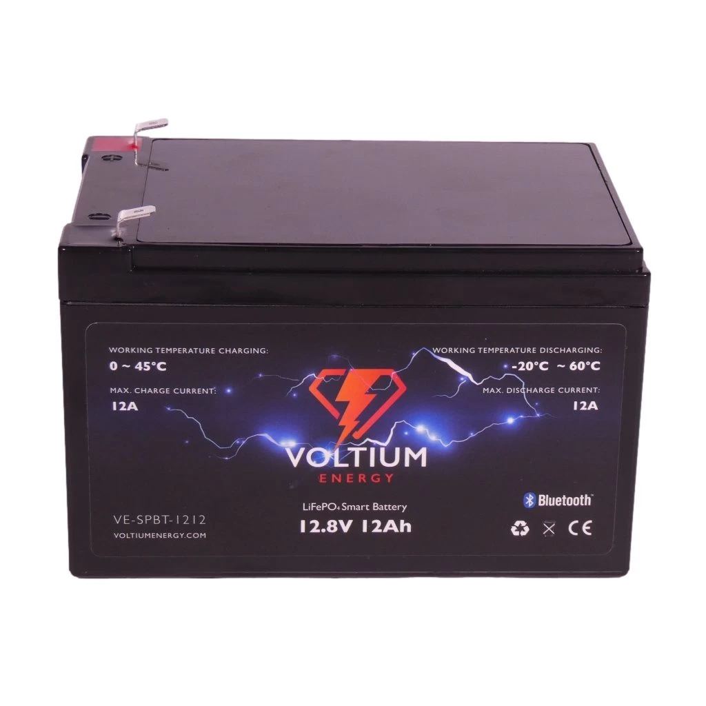 Ličio akumuliatorius LiFePO4 12.8V 12Ah F2 VOLTIUM ENERGY