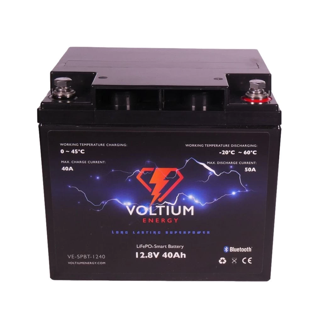 Ličio akumuliatorius LiFePO4 12.8V 40AhT11  VOLTIUM ENERGY