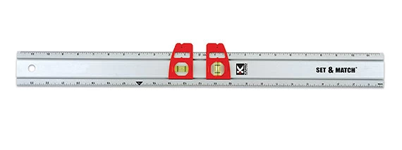 Liniuotė su 2 slankiojančiom akim 100cm