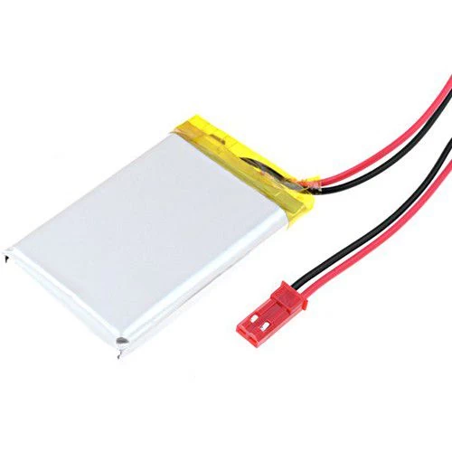 LiPo akumuliatoriaus celė 3.7V 980mAh 5.7x34x50mm su JST (LP573450) AKYGA