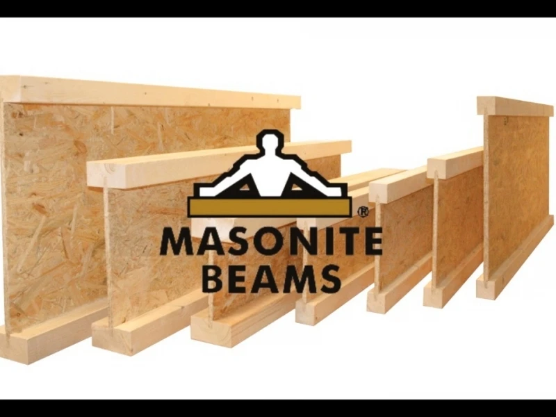 Masonite I-beams (dvitėjinės sijos)