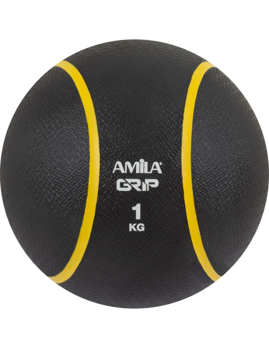 Medicininis pasunkintas kamuolys AMILA MEDICINE GRIP BALL