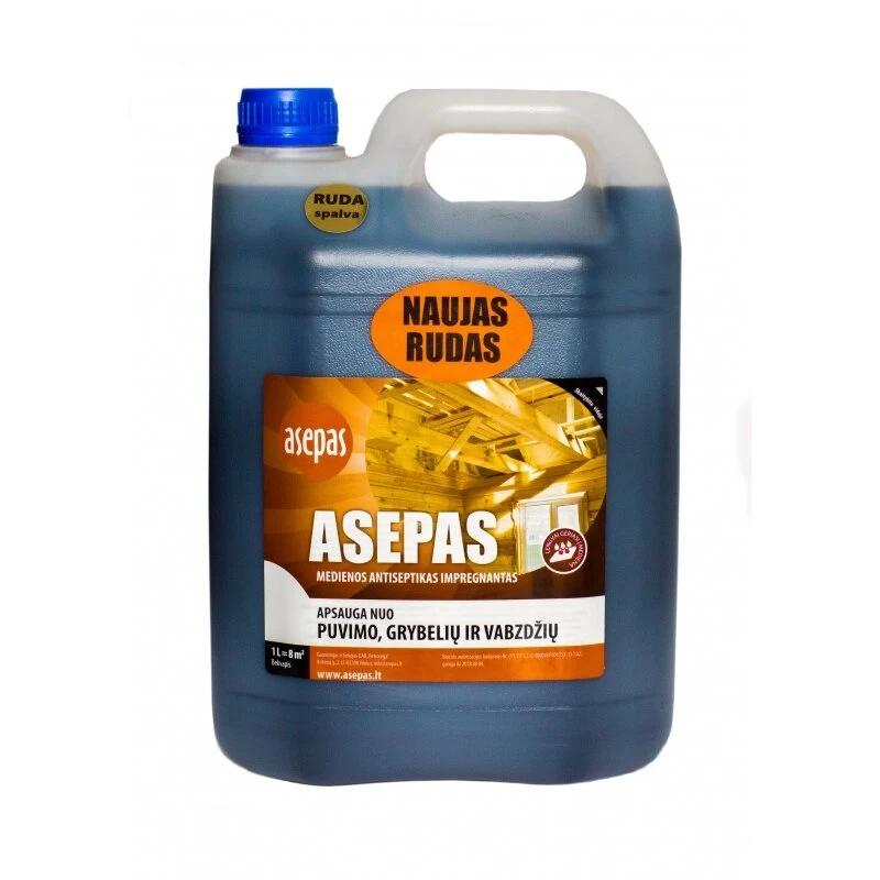 Medienos antiseptikas ASEPAS, 10l