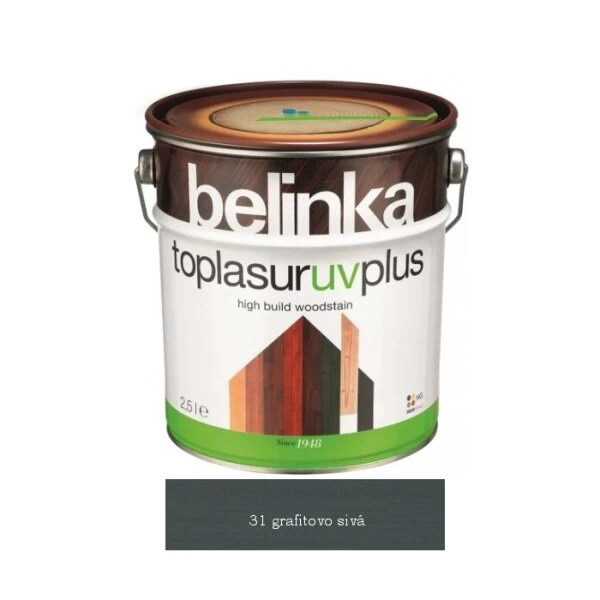 Medienos impregnantas BELINKA Toplasur UV Plus 31, 0,75l