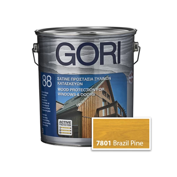 Medienos impregnantas GORI 88 Compact, 5l Brazil Pine