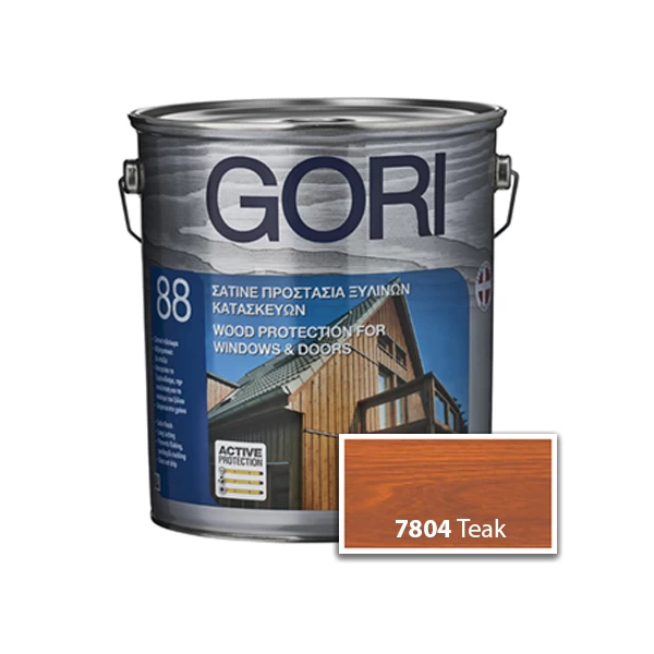 Medienos impregnantas GORI 88 Compact, 5l Teak