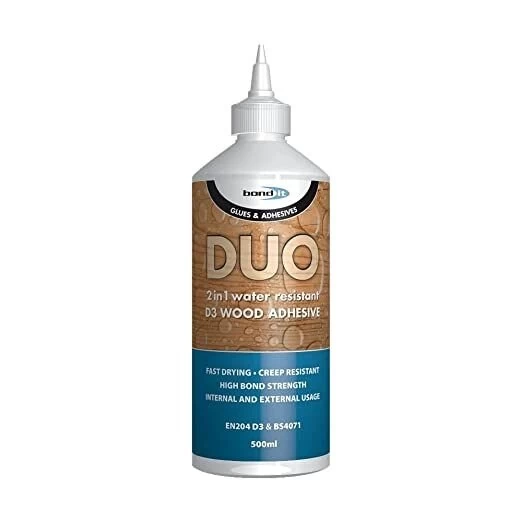 Medienos klijai  BOND IT Duo 2in1 Wood Glue, 500ml