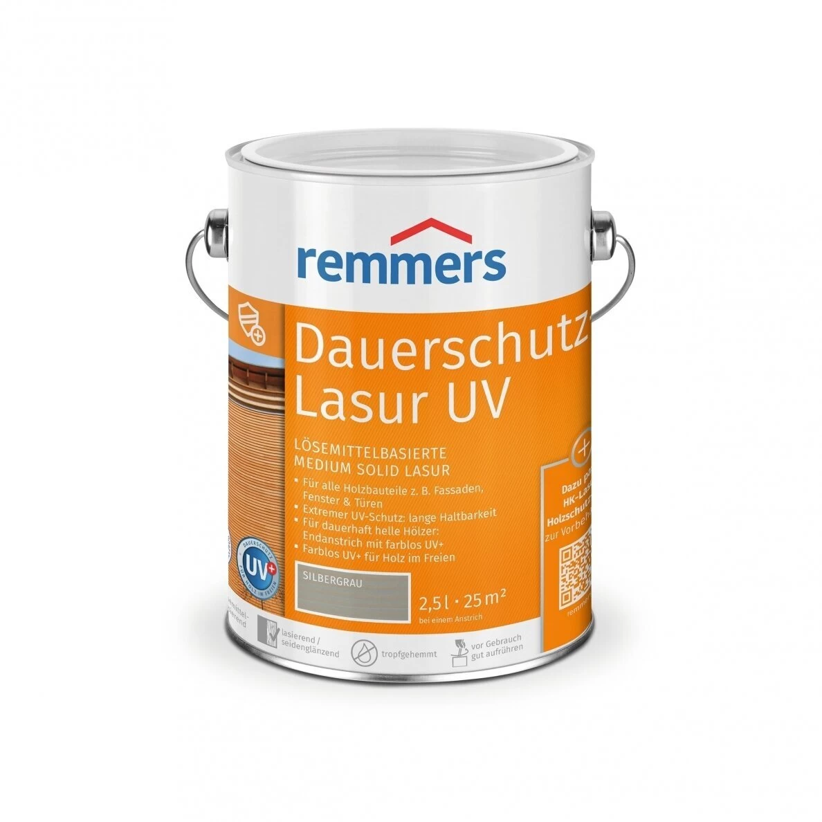 Medienos lakas REMMERS Dauerschutz Lasur UV Farblos, 0,75l bespalvis