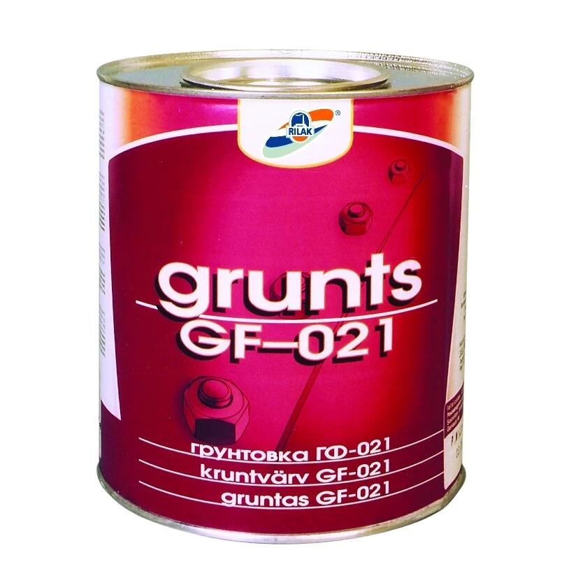 Metalo gruntas RILAK GF 021, 2,7l ruda sp.