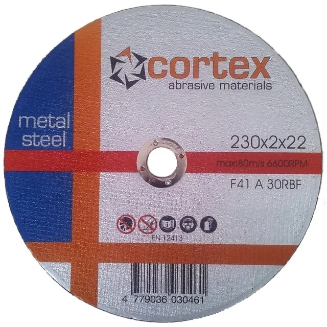 Metalo pjovimo diskas CORTEX A 30 RBF F41 80m/s, 150x1,6x22,2mm