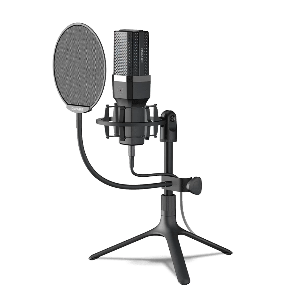 Mikrofonas Qware Streaming Mic Tratto 950 (Ekspozicinė prekė)