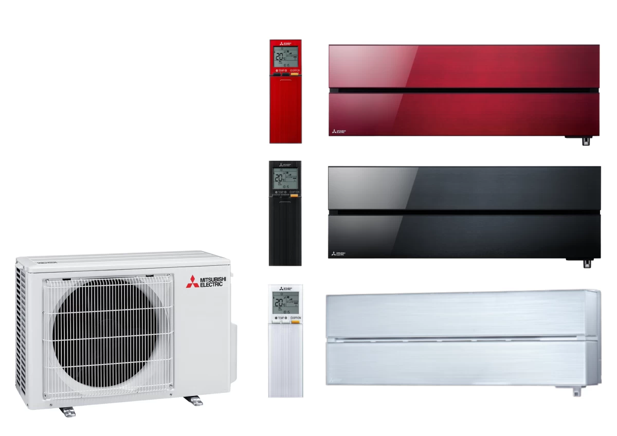 Mitsubishi Electric SIENINIS MSZ-LN serijos 5.0 kW oro kondicionieriaus komplektas, įvairių spalvų