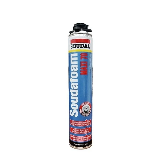 Montavimo putos SOUDAL Soudafoam Maxi 70, 870ml