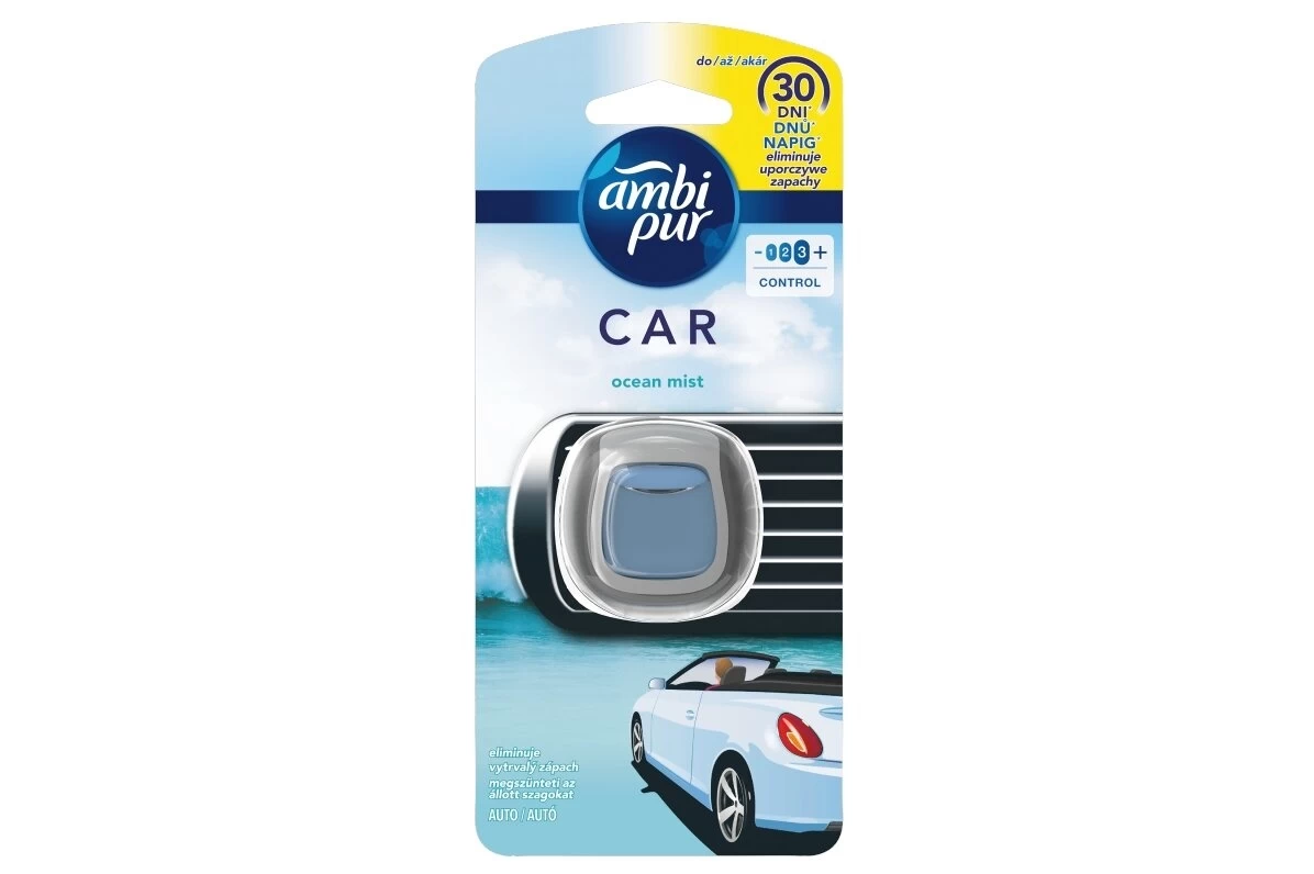 Oro gaiviklis automobiliams AMBI PUR Car Ocean &amp; Mist, 2 ml