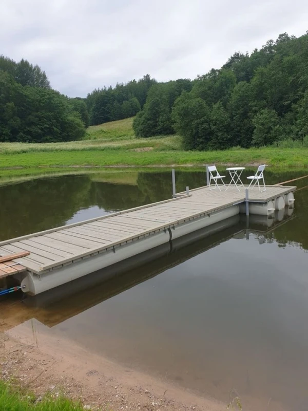 Pontoniniai lieptai, pontoninių lieptų gamyba