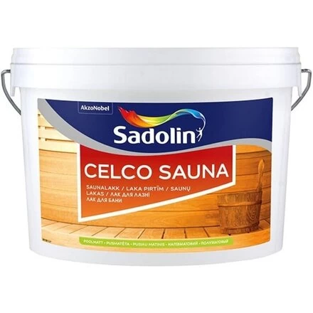 Pirties lakas SADOLIN Celco Sauna, 2,5l