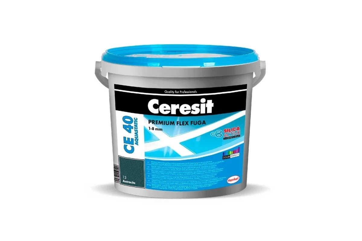 Plytelių tarpų glaistas CERESIT CE40 Aquastatic, 2kg terra (55)