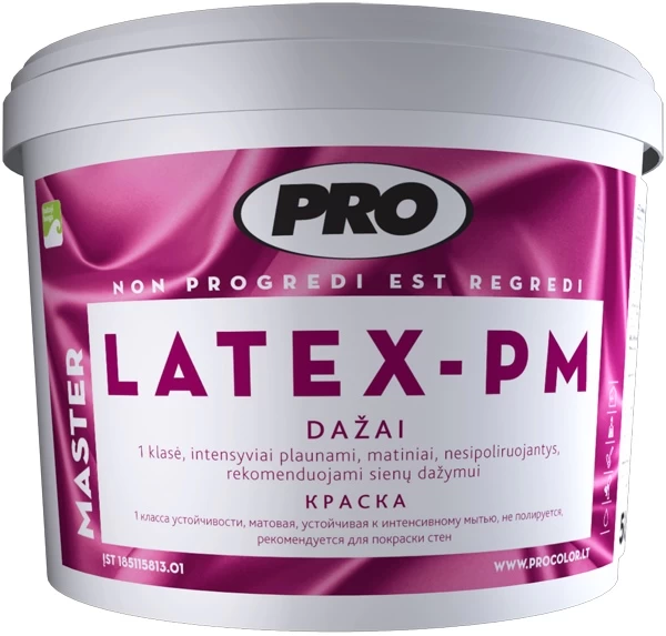 PRO DAŽAI LATEX PM (BAZĖ A) 1L