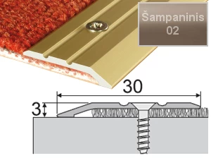 Profilis Effector A01, su nuolydžiu