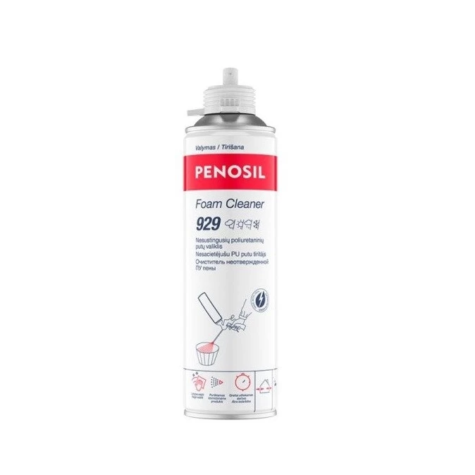 Putų valiklis PENOSIL Gun Foam Cleaner 929, 500ml