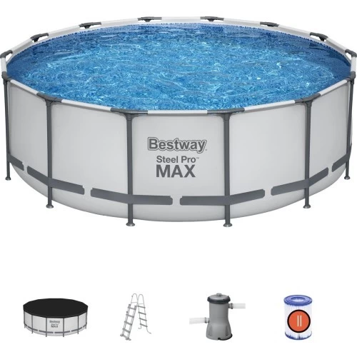 Rėminis baseinas 14 FT 427 x 122 cm STEEL PRO MAX BESTWAY