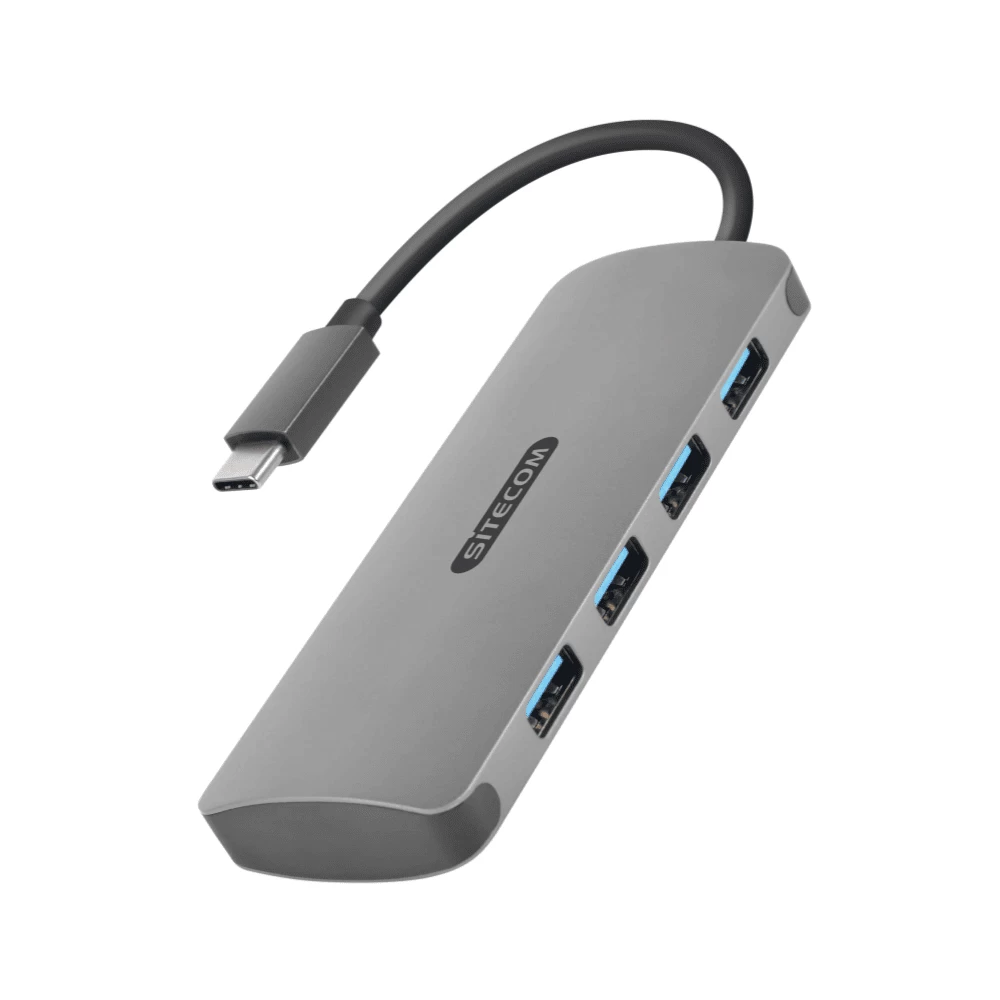 Šakotuvas Sitecom CN-383 USB-C Hub 4 Port (Ekspozicinė prekė)