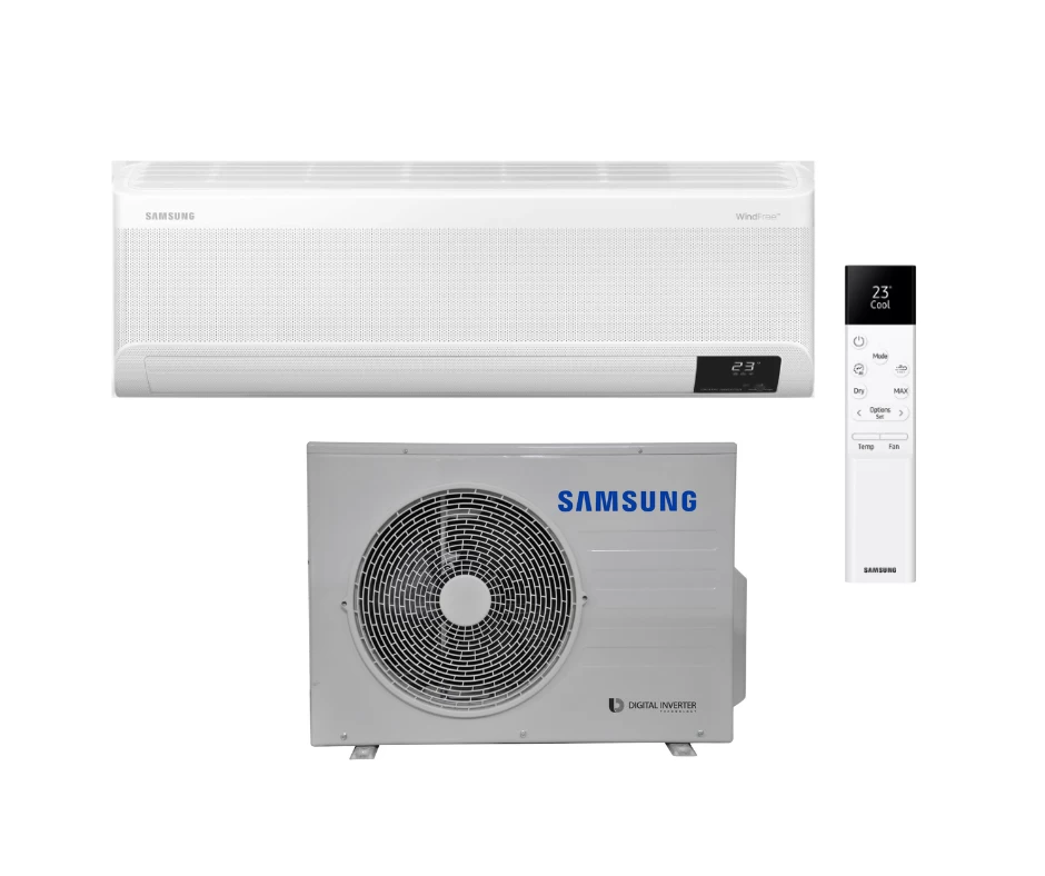 SAMSUNG SIENINIS BEVĖJIS ELITE-GEO Windfree 2.5/3.2 kW oro kondicionieriaus komplektas