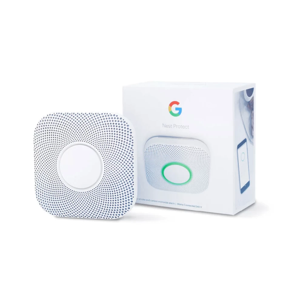 Signalizacija, jutiklis google nest protect 230V, Baltas (Ekspozicinė prekė)