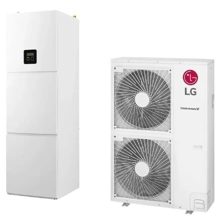 Šilumos siurblys LG Therma V HU163MRB/HN1616Y su vandens šildytuvu 16,0/12,0kW