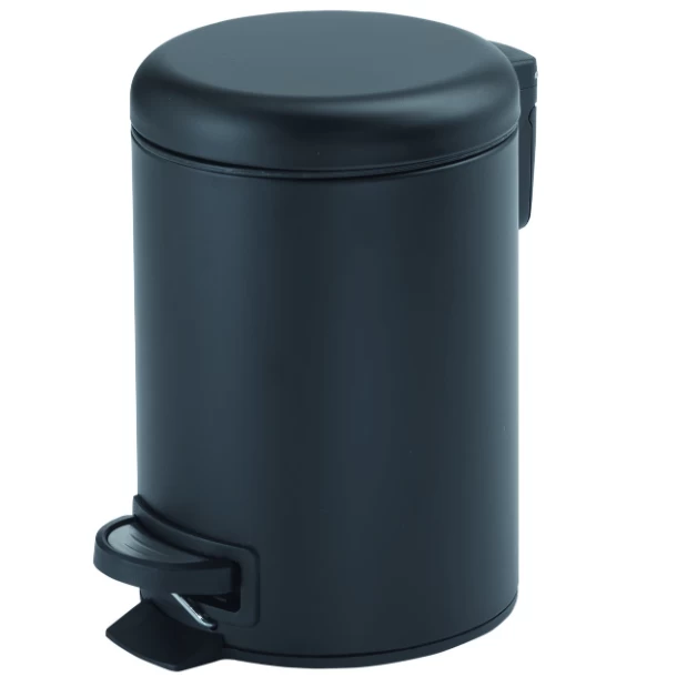 Šiukšliadėžė Potty 5L, juoda, 3309, 000040044770