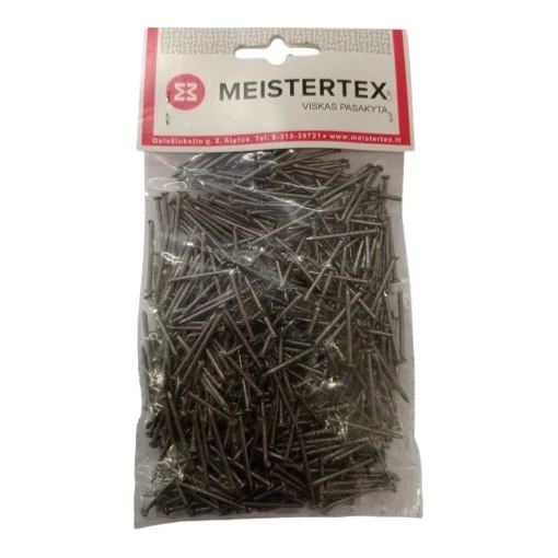 Statybinės vinys MEISTERTEX, 3x70mm juoda sp.