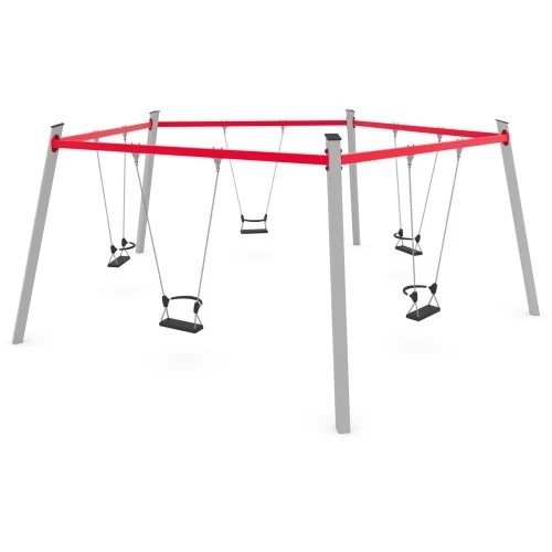 Sūpynės Vinci Play Swing ST0515 - Raudona