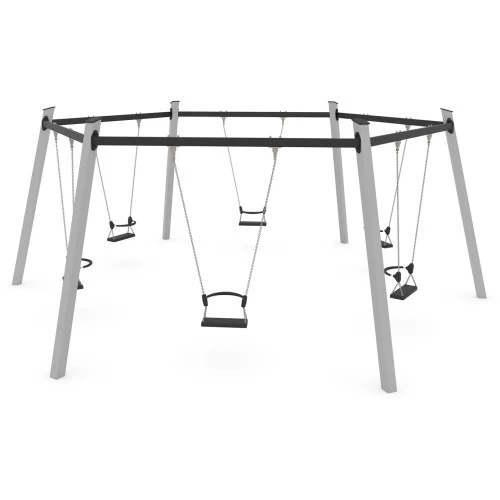 Sūpynės Vinci Play Swing ST0516 - Juoda