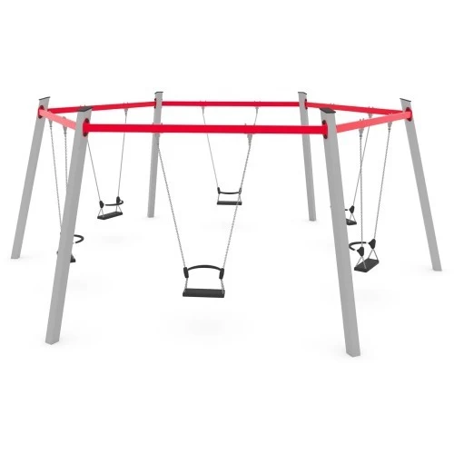 Sūpynės Vinci Play Swing ST0516 - Raudona