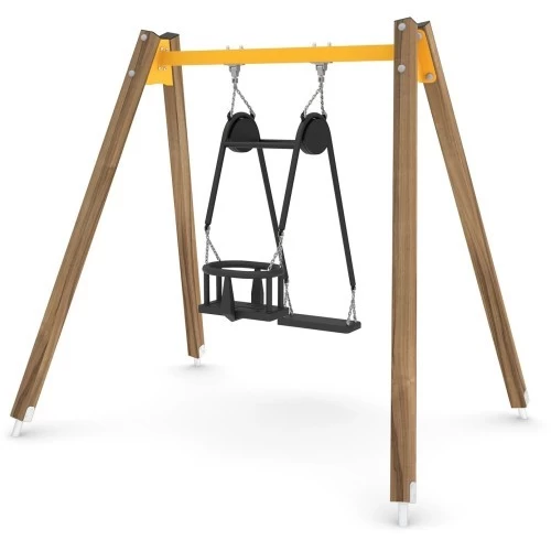 Sūpynės Vinci Play Swing WD0520 - Oranžinė