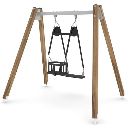 Sūpynės Vinci Play Swing WD0520 - Pilka